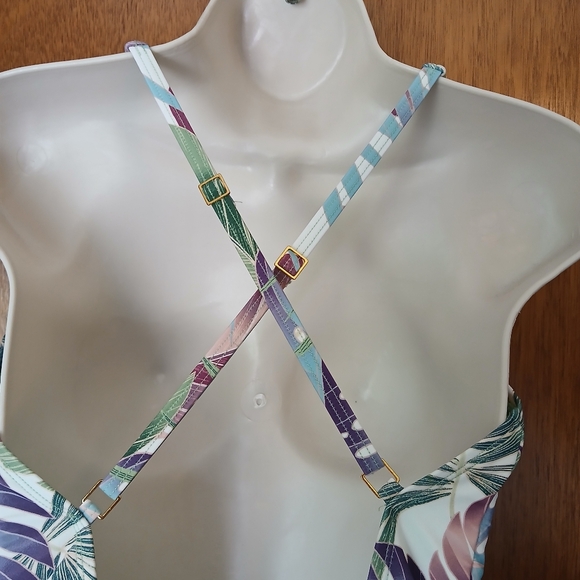 BleuRod Floral Breeze Ring Me Up  X-Back sz 12 - Picture 11 of 16